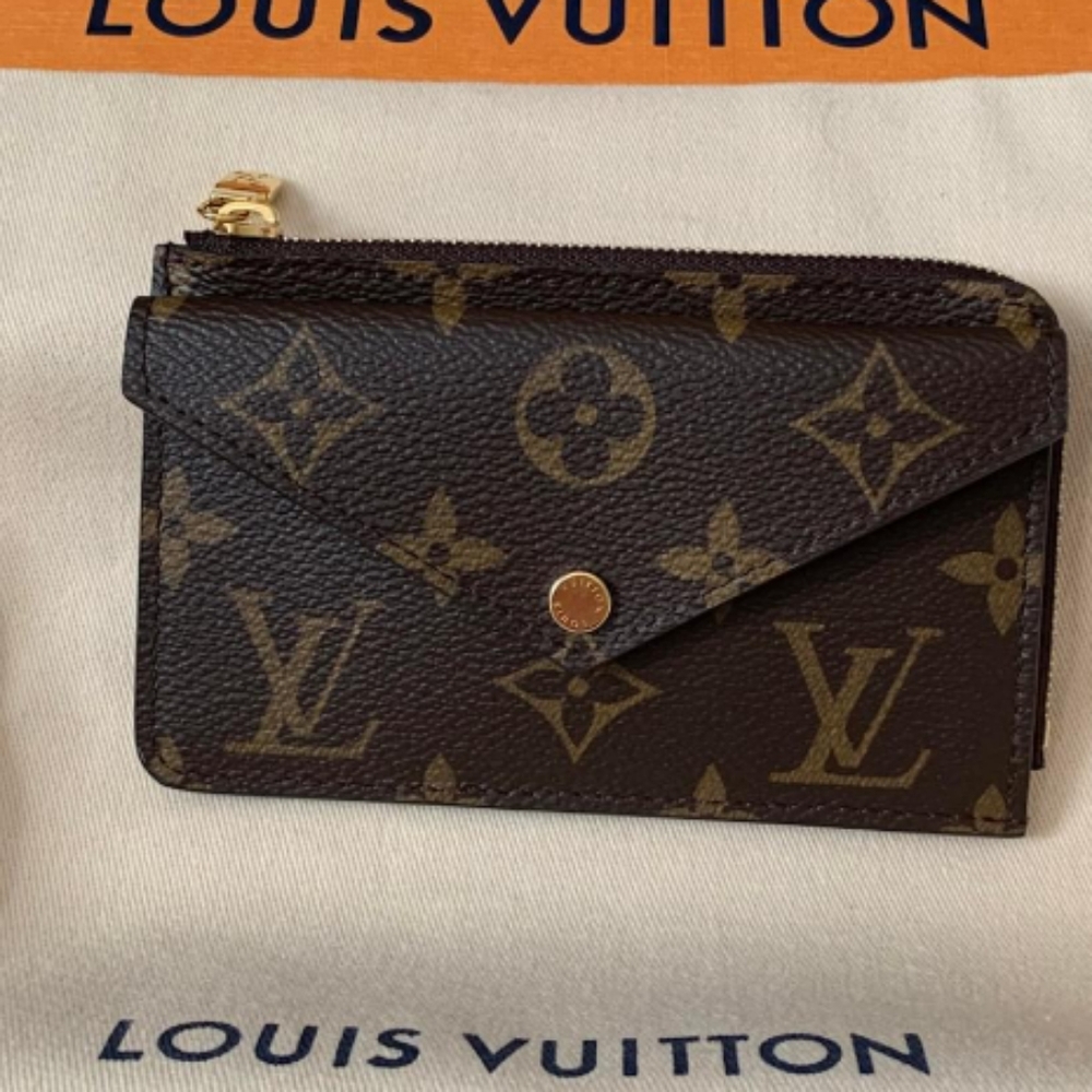 Louis Vuitton Brown Monogram Canvas Wallet